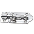 Sea Fox Boat Barrel Bolt Lock - 2 7/8 X 1 1/8 Inch Chrome Bronze