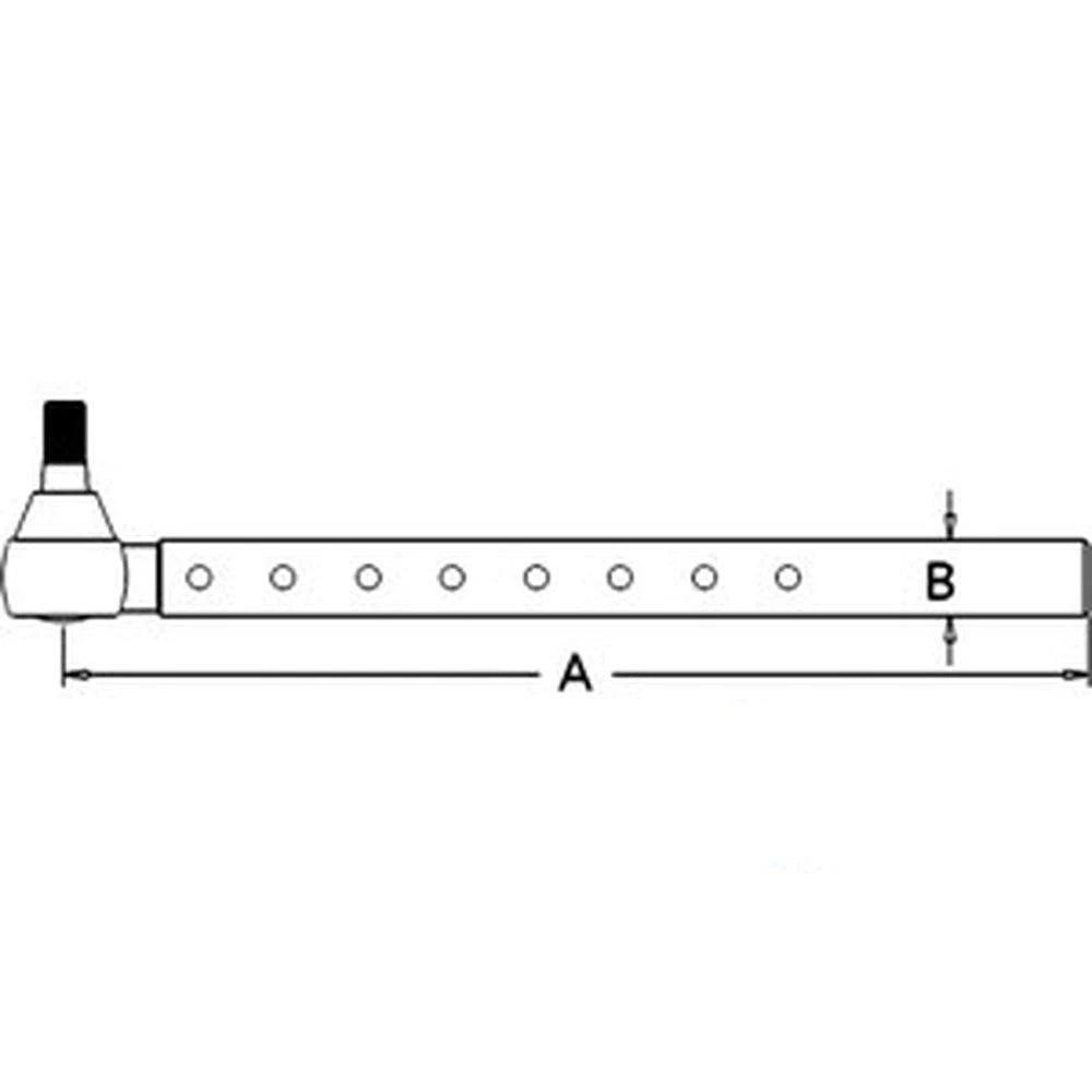 Tie Rod D8NN3280DA Fits Massey Ferguson 20