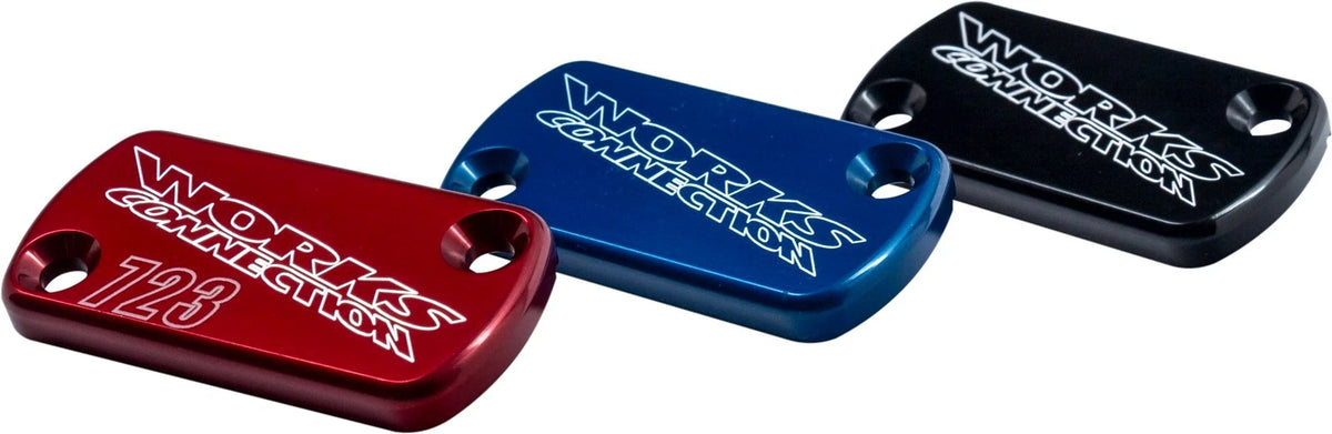 WORKS Billet Front Brake Cover Red – Fits Honda CRF450X & CRF450L 2019-2023