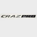 Moomba Boat Raised Decal - Craz Pro Model Sticker