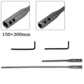 Drill Bit Extension Bar 150/300mm Hex Shank Extender Wrench Kit Tool