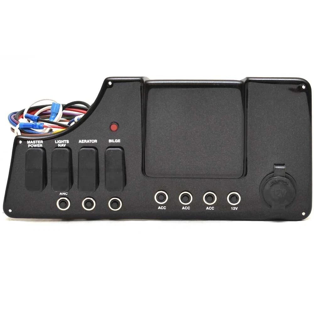 Crestliner Boat Switch Panel 2198038 - Discovery - Kodiak SC Black