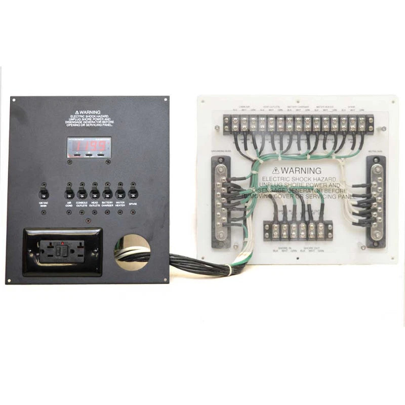Pacer Group Boat MDP Breaker Panel SP-3309470 - Pursuit 120 VAC 60 Hz