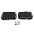 Pair Front Brake Master Cylinder Covers for Harley Street Glide Road King V-Rod