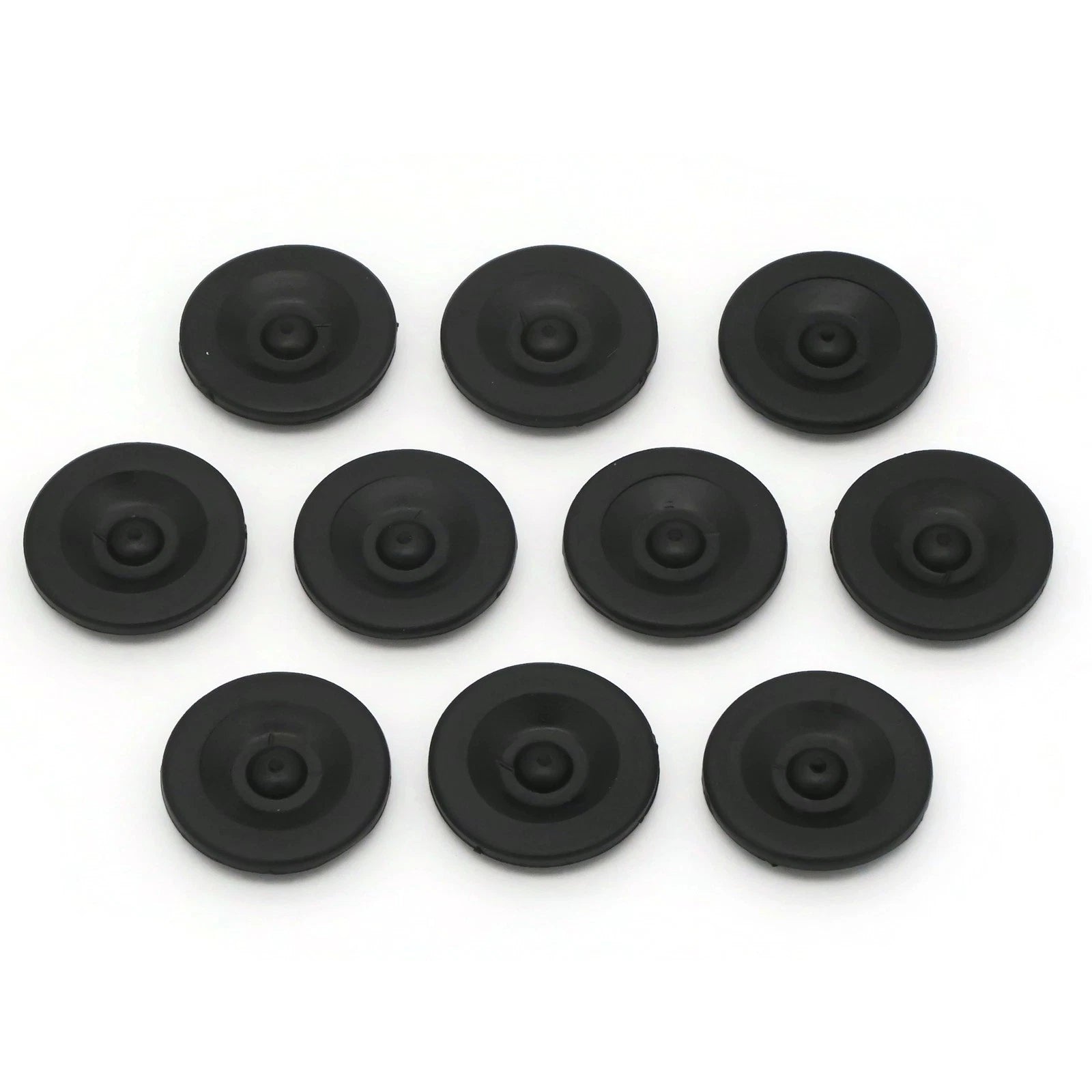 10-Pack Black Rubber Grease Plug Hub Dust Caps for AL-KO Trailer Camper RV Axle