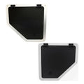 Premier Pontoon Boat Access Hatches - Black Plexiglass (set of 2)