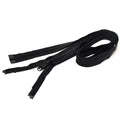 YKK Boat Double Pull Zipper VFUVOL-87 DXL E 5/8 - #8 Black 60 Inch