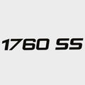 Lund Boat Model Decal Sticker 2276606 - Predator 1760 SS Black