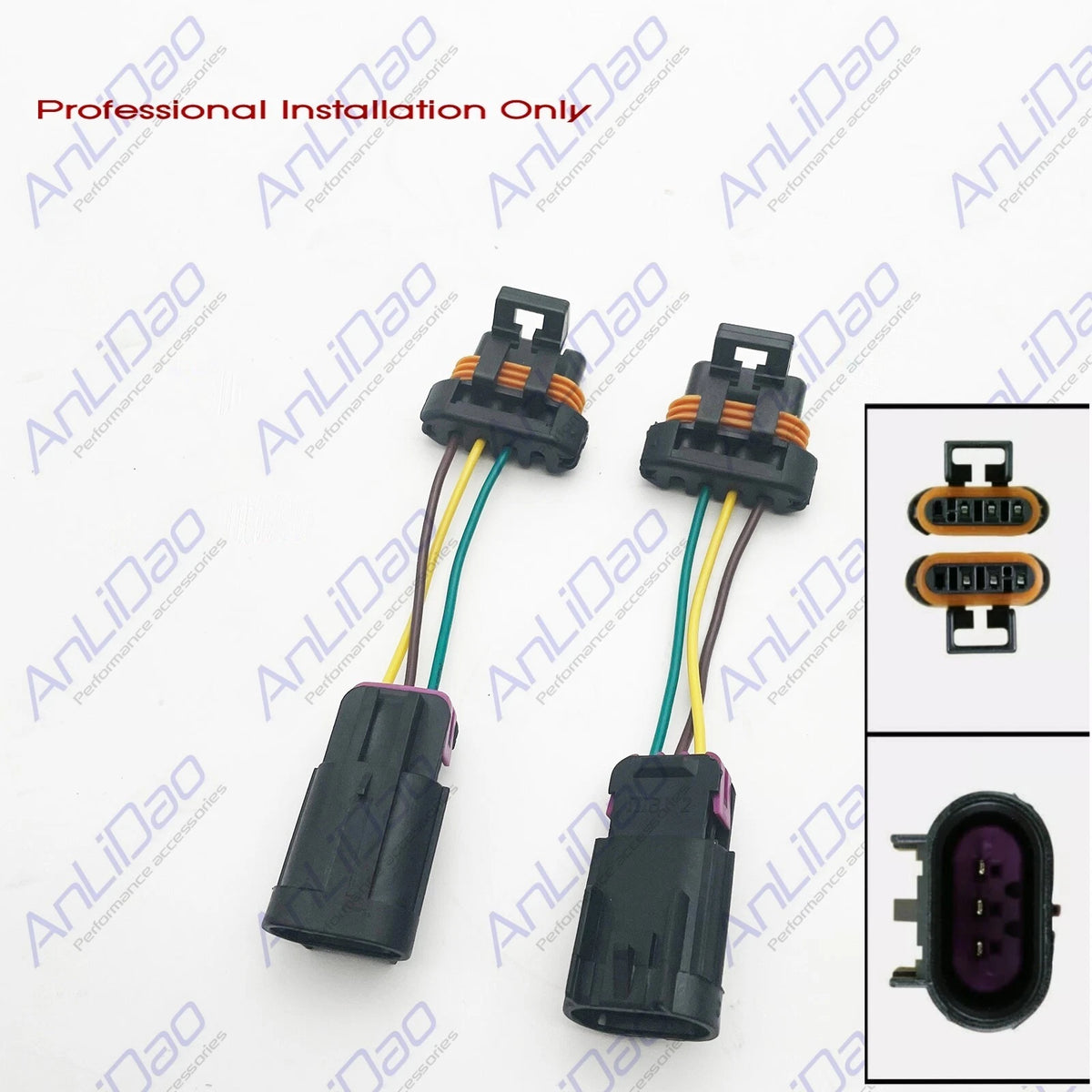 Polaris RZR Left & Right Headlight Conversion Wire Harness 2411711 2411712