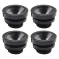 Car Engine Cover Rubber Mounts 4Pcs Black Auto Practical Buffer Tool Attachments