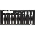 Tiara Boat Blank Breaker Panel 3314140 - DC System 22 1/4 X 10 Inch