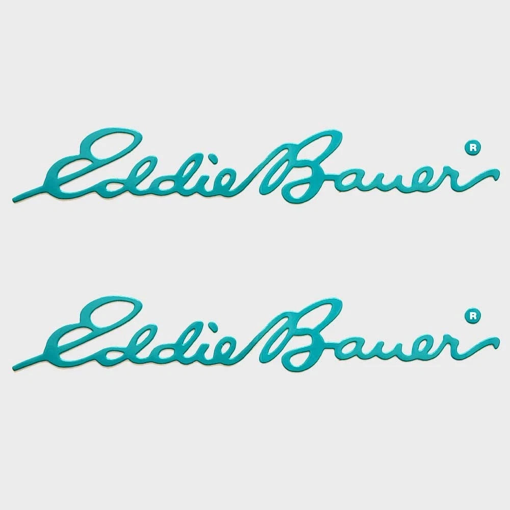 Maxum Boat Emblem Decal Sticker - Raised Eddie Bauer (pair)