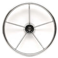 Fountain Boat Steering Wheel SW-515219 - Stainless Steel 15 1/2 Inch
