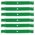 6 Pack Blades Fits John Deere AM102401 AM38314 M141786 M80783