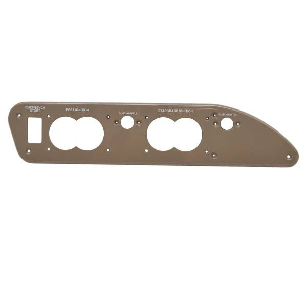 Sea Ray Boat Blank Dash Panel 2025662 - 290 SLX 15 1/2 X 3 1/2 Inch