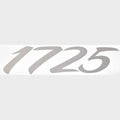Lund Boat Decal 2095959 - 1725 Model Silver Sticker