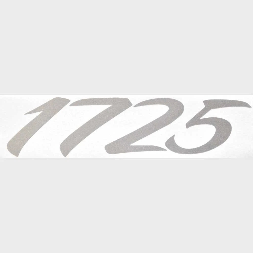 Lund Boat Decal 2095959 - 1725 Model Silver Sticker