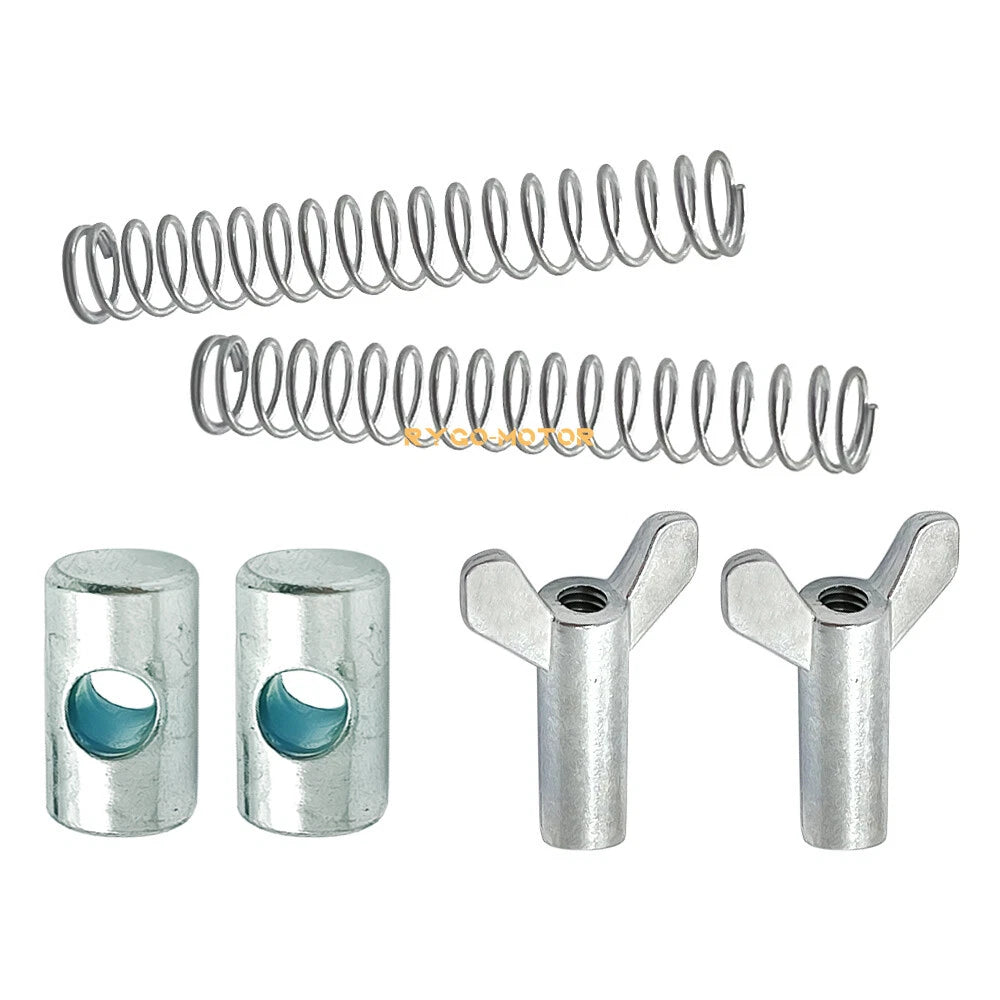 2 X Rear Brake Adjuster Hardware Kit Nut for Honda Rancher 350 400 420 2000-2022