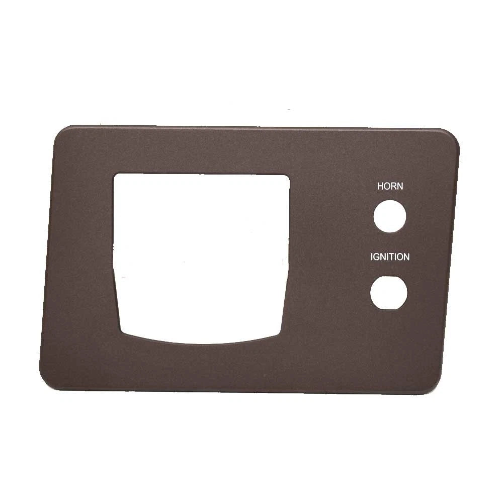 Cobalt Boat Blank Switch Panel 503036WB - 8 7/8 X 5 3/4 Inch Brown