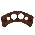 Misty Harbor Boat Blank Gauge Panel A3019 - Plastic Woodgrain