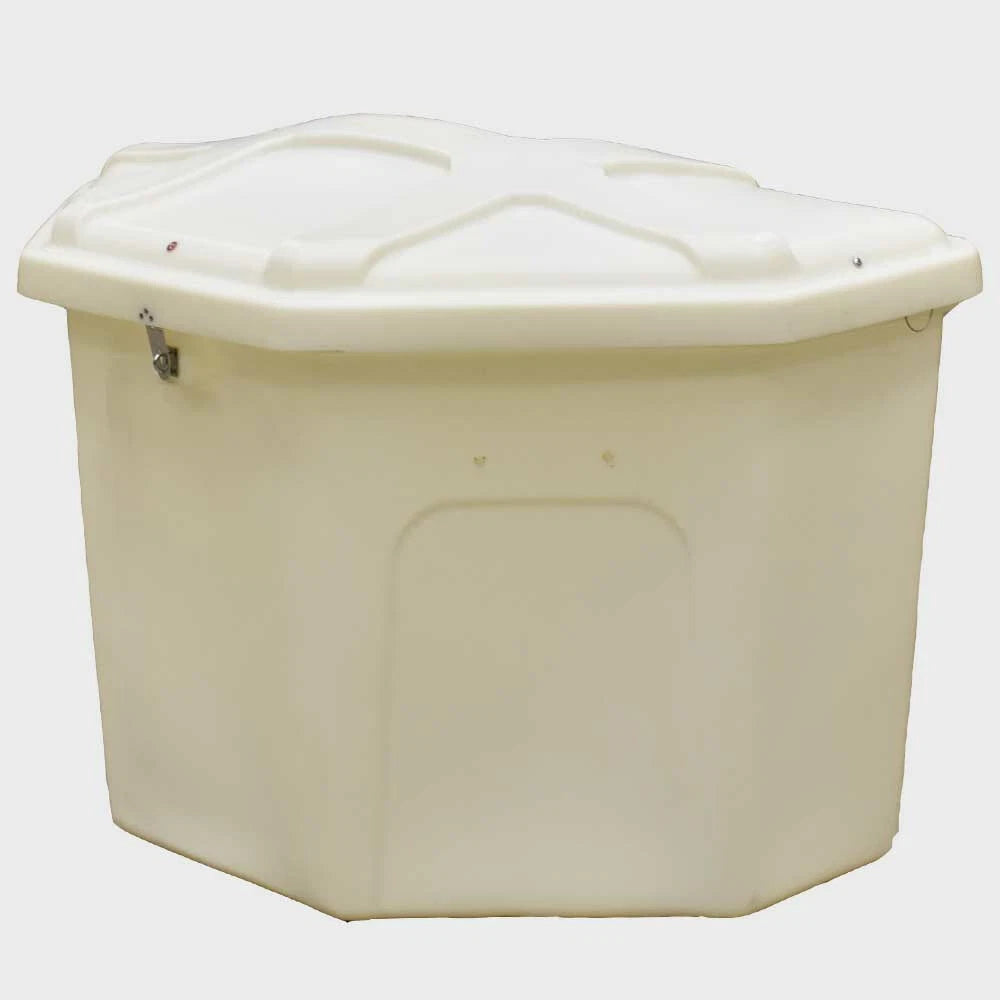 Taylor Made Boat Dock Storage Box 123671 - Triangle 49 3/8 Inch Off White