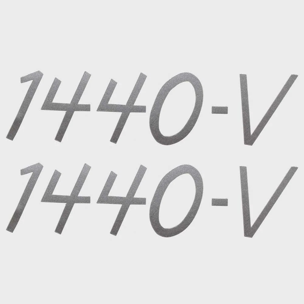 Lund Boat Emblem Decal Sticker - 1440-V Rebel (pair)