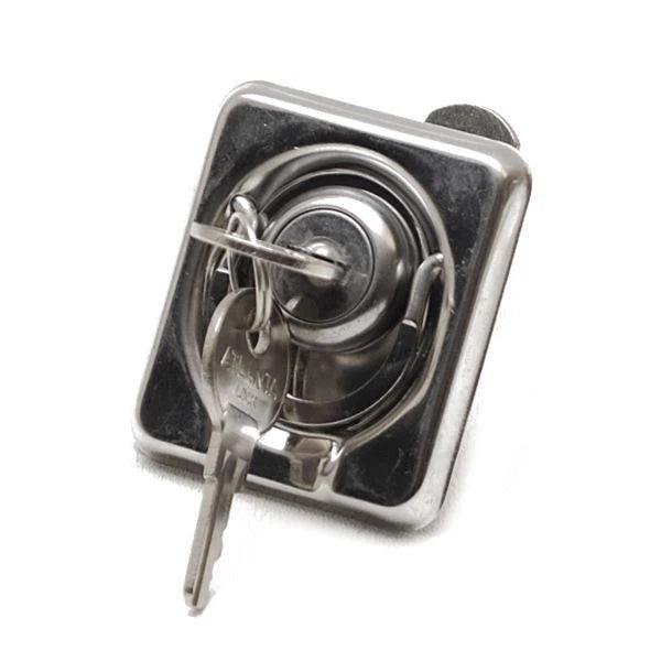 Boat Locking Latch - 2 1/8 X 2 Inch Stainless Steel