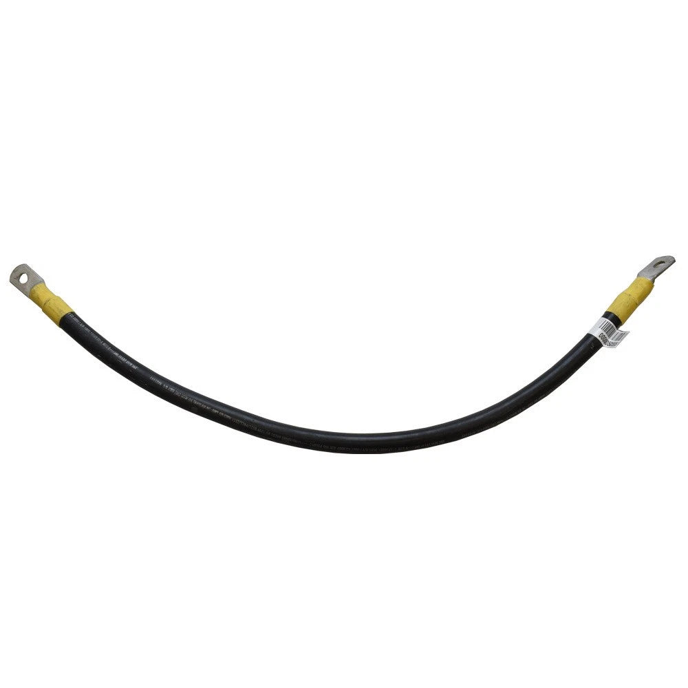 Boat Battery Cable - 24 Inch 3/0 AWG Marine Wire Black