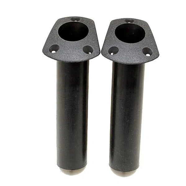 AFI Boat Rod Holders 67680 - 30 Degree 8 3/4 Inch Black Plastic (pair)