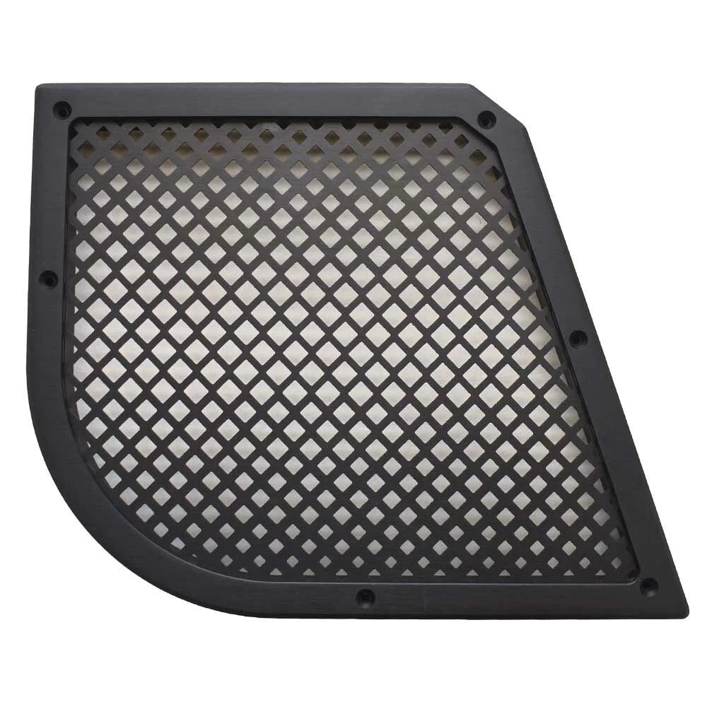 Aviara Boat Tower Speaker Grille 403140B - Black Aluminum (PORT)