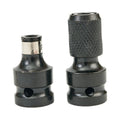 Quick Release Drill Bit Chuck Adapters 50x23x18mm Tool Parts Kit 2Pcs Set