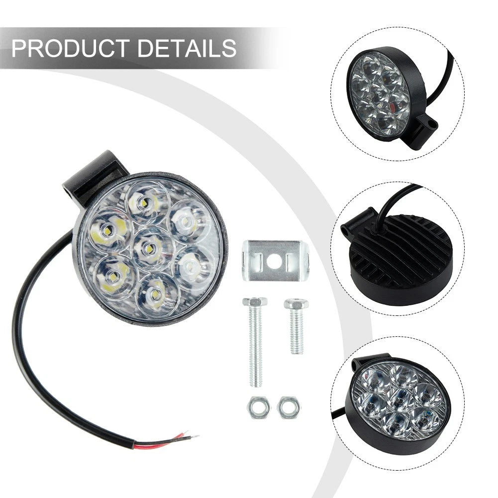 LED Work Light Bar Work Light Motorcycle Light 1pc 2.5Inch Bright Light