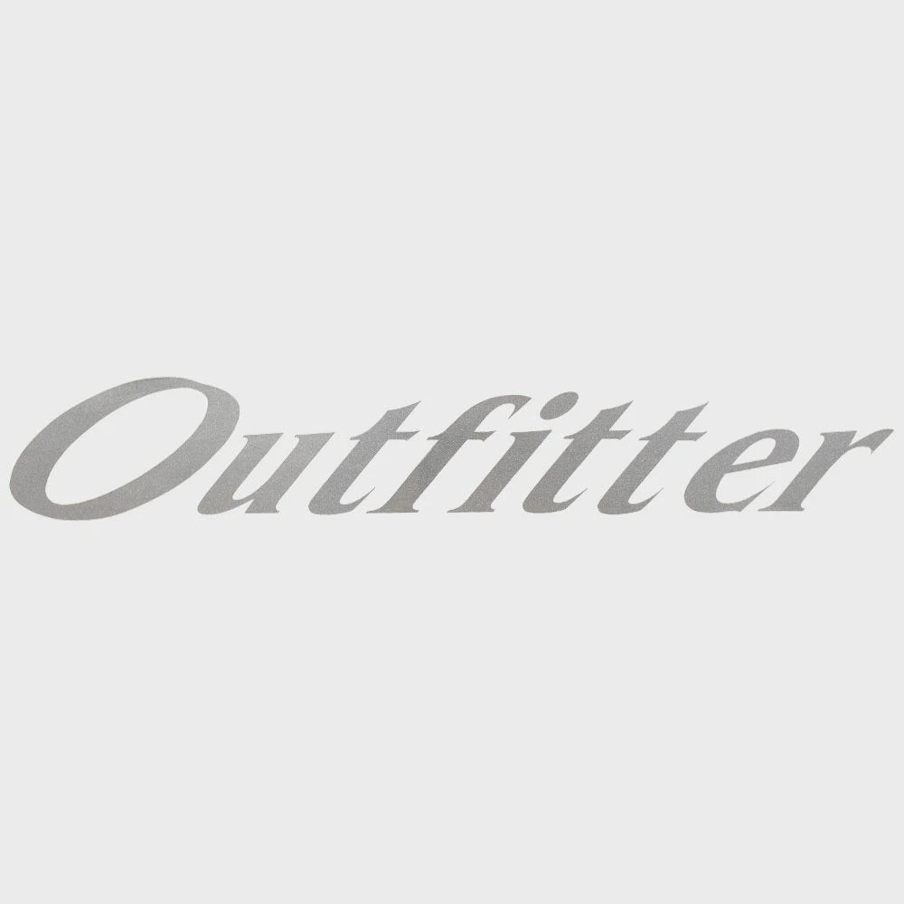 Lund Boat Brand Decal 2095524 - 1750 Outfitter Silver Sticker