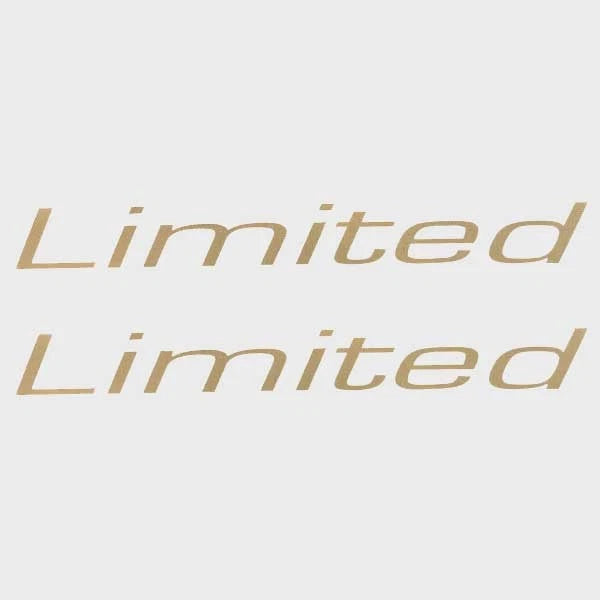 Premier Pontoon Boat Decals 30000371 - Limited Gold Stickers (pair)