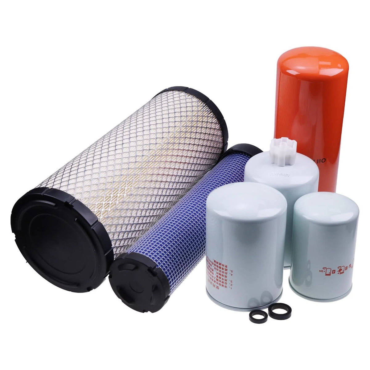 Maintenance Filter Kit for Cummins Engine 4B3.9 Case 1845C 1840 J934429 J931063