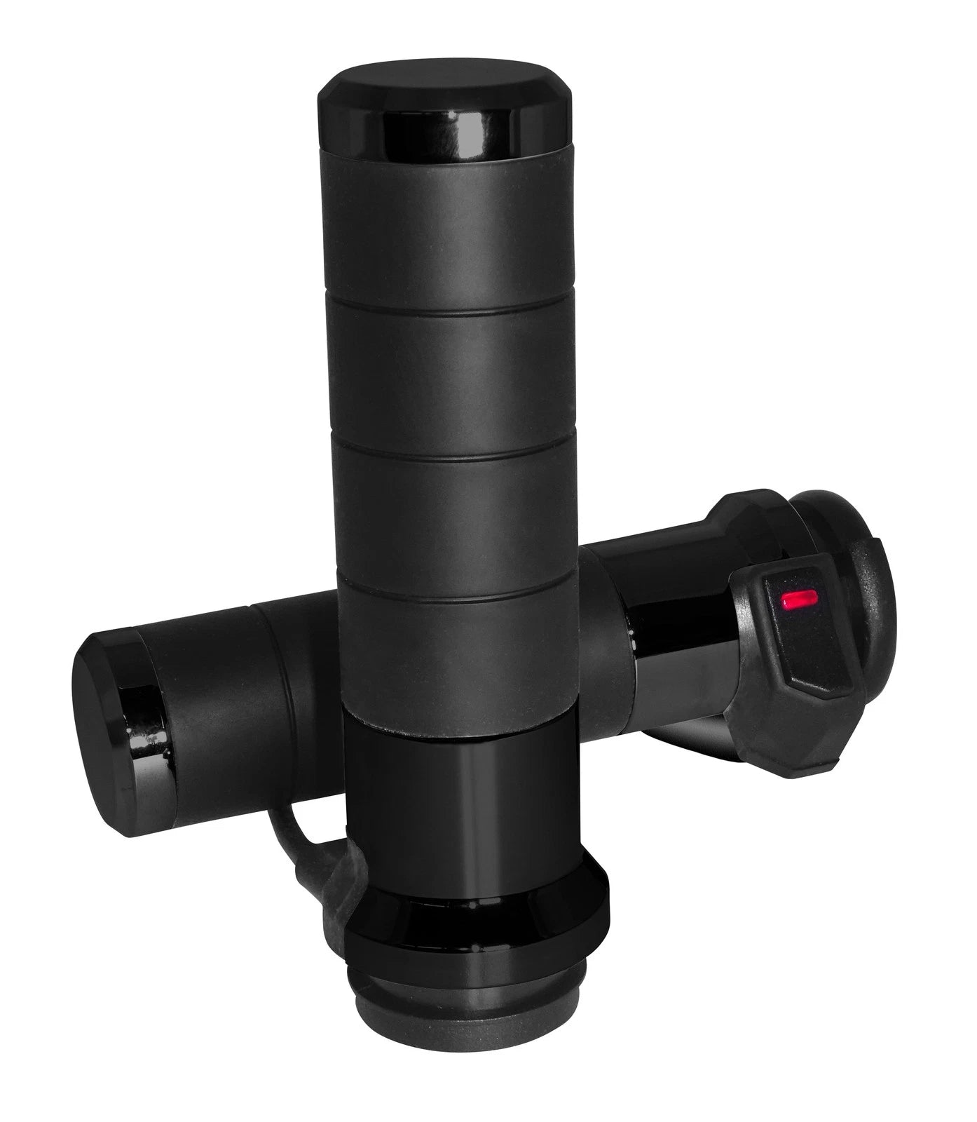 KOSO Titan X Heated Grips Black for Harley V-Twin 2010-2023 with LED Indicator