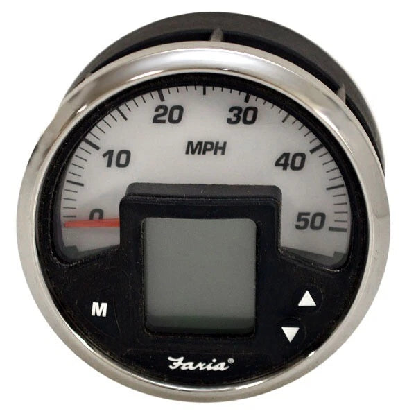 Faria Boat Speedometer Gauge IG1132B - Mercury Smartcraft 50 MPH