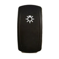 Carling 12V Boat On/Off/On Courtesy Rocker Switch (7 Prong)