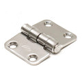 Gemlux Boat Butt Hinge 1676 - Polished 12 Gauge Stainless Steel