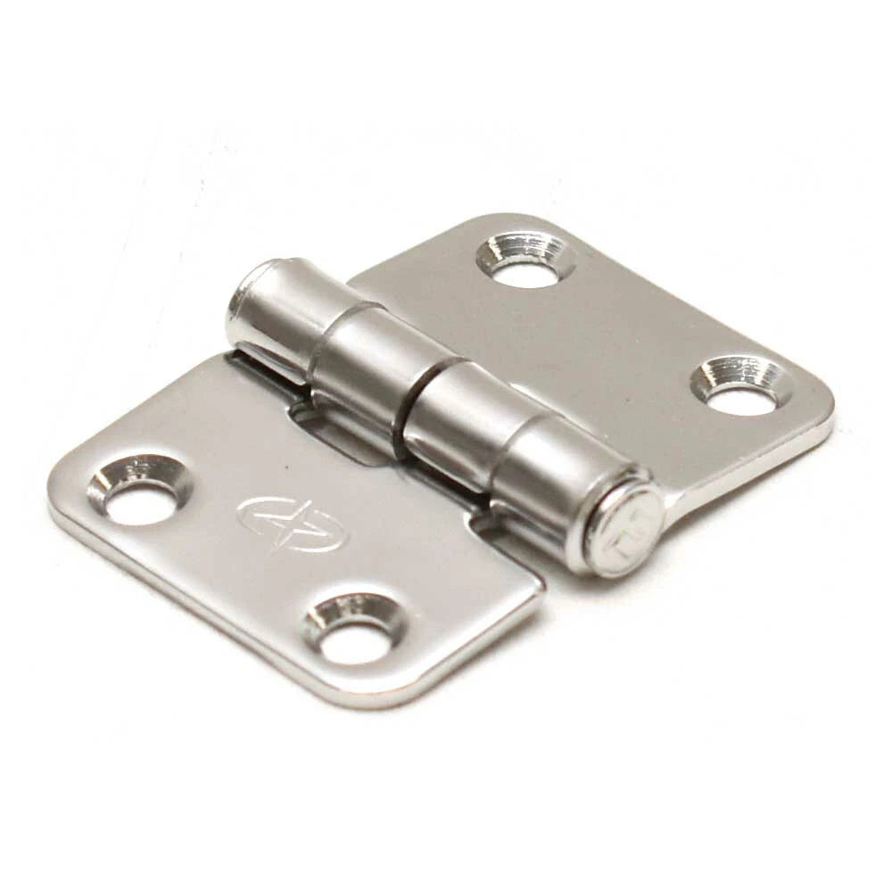 Gemlux Boat Butt Hinge 1676 - Polished 12 Gauge Stainless Steel
