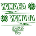 Yamaha Boat Cowling Decal P1042802 - 350 HP Four Stroke V8 (3 PC Kit)