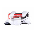 POLISPORT PLASTIC KIT + FORK GUARDS YAMAHA YZ250F 14-18, YZ450F 14-17, WHITE