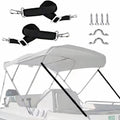 Marine Top Straps for Boat Awning with Adjustable Length and Snap Hook