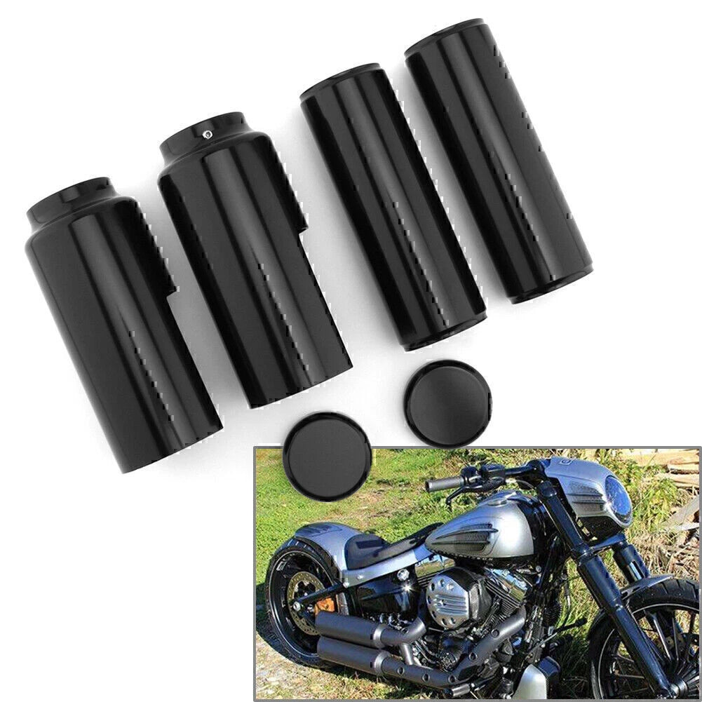 6x Motorcycle Fork Cover for Harley Softail Breakout Fxbr Fxbrs 2013-2017 14 15