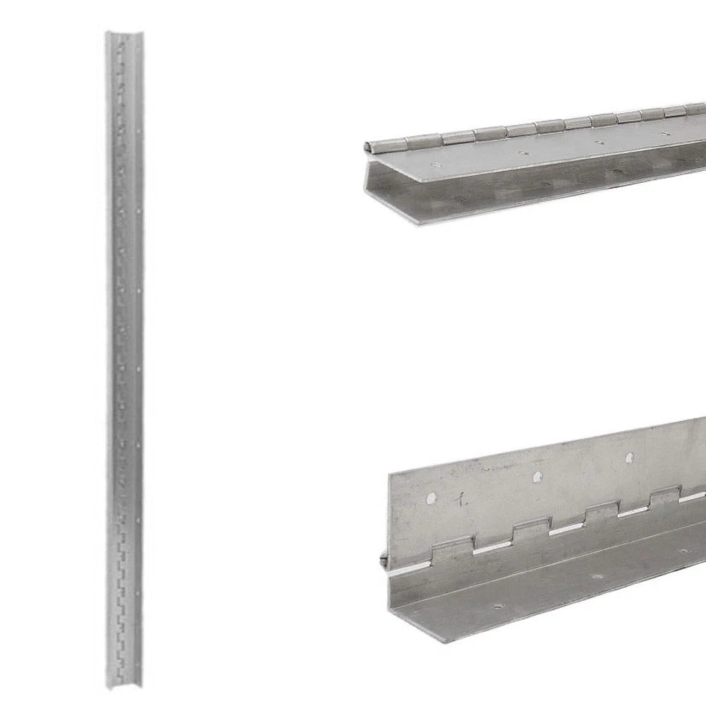Rinker Boat Offset Piano Hinge 224122 - 15 Gauge Aluminum 12 Inch
