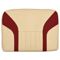 G3 Boat Jump Seat Back Cushion 73523259 - Khaki - Roulette Red