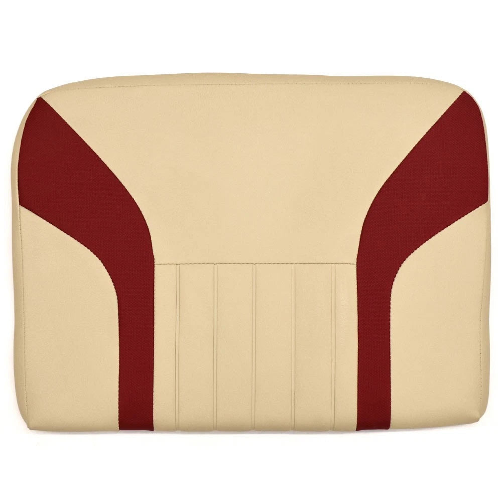 G3 Boat Jump Seat Back Cushion 73523259 - Khaki - Roulette Red