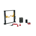 ABS 1/64 Model Car Display Diorama Garage Maintenance Tools Set Decoration