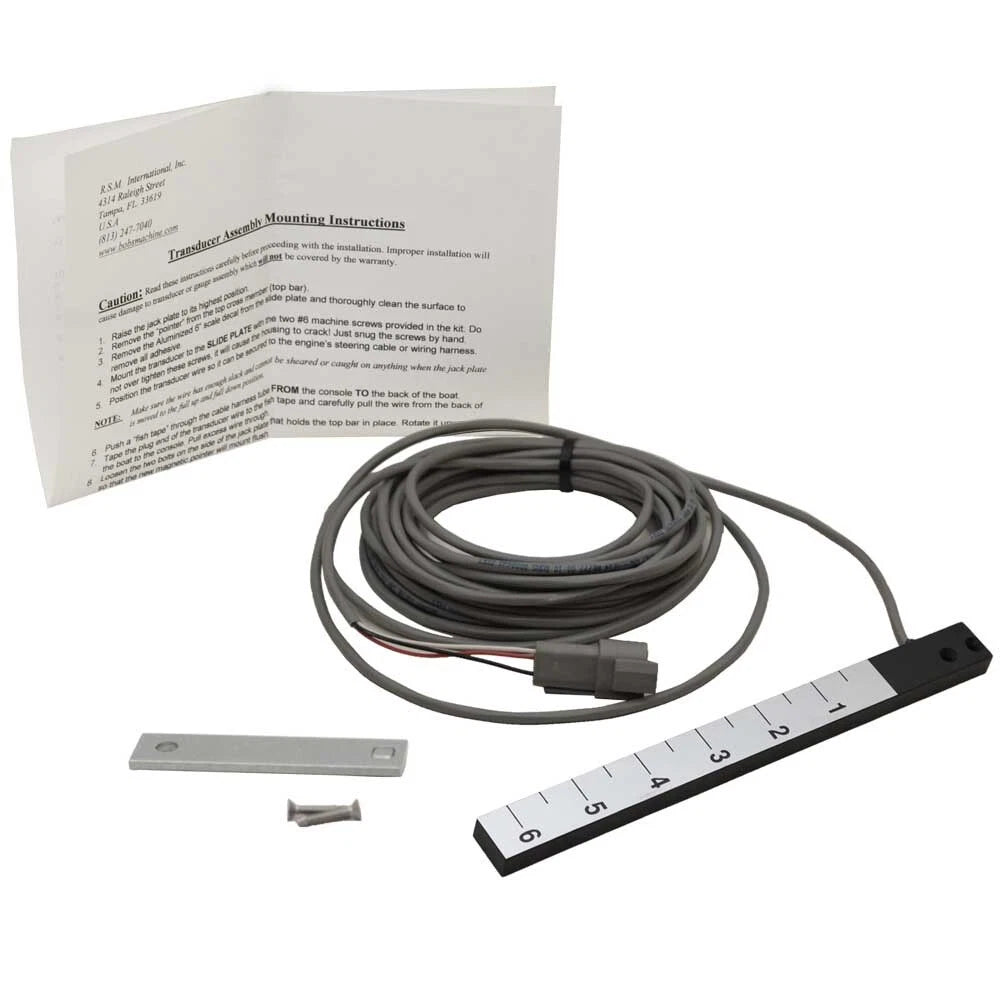 Legend Bass Boat Jackplate Transducer - 3 Pin 24 Foot