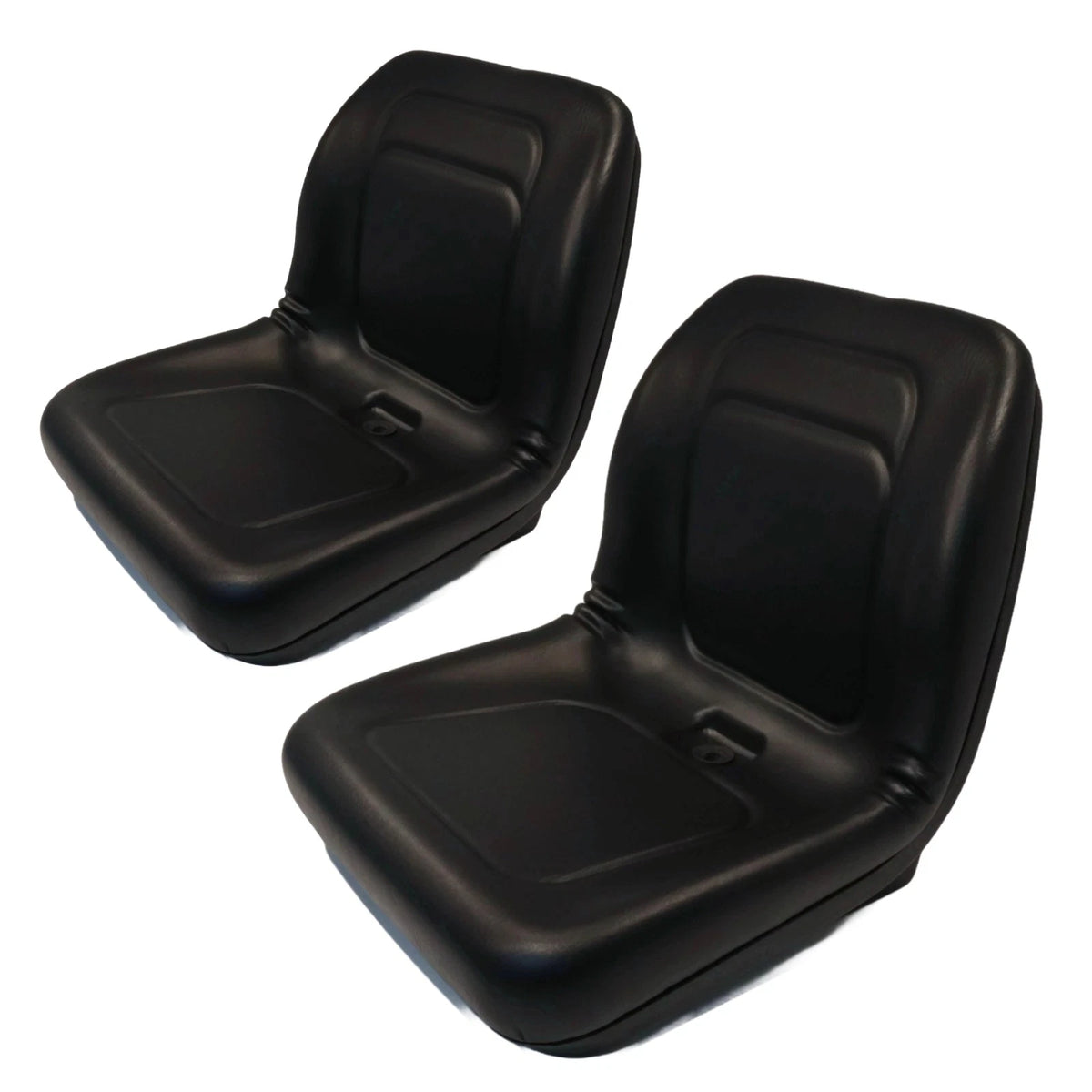 2-Pack Black High Back Seats for John Deere Gator XUV 620i, 850D, 550, S4
